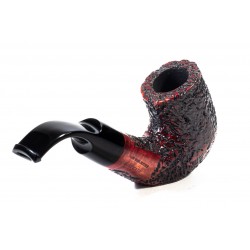 Pipe Mastro Geppetto Rusticated Bent Billiard