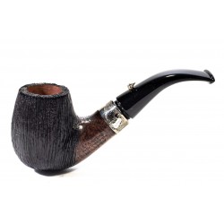 Pipe L'Anatra Dalle Uova D'Oro Brushed Bent Billiard