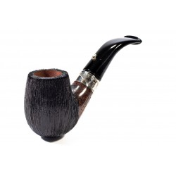 Pipe L'Anatra Dalle Uova D'Oro Brushed Bent Billiard