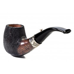 Pipe L'Anatra Dalle Uova D'Oro Brushed Bent Billiard