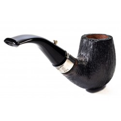 Pipe L'Anatra Dalle Uova D'Oro Brushed Bent Billiard