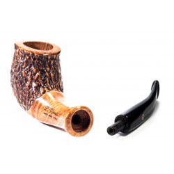Pipe Luigi Viprati Rusticated Horn
