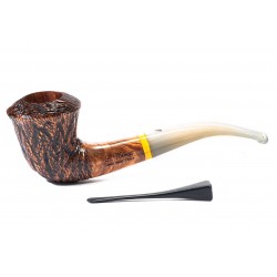 Pipe Luigi Viprati Rusticated Bent Dublin