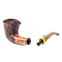 Pipe Luigi Viprati Rusticated Bent Dublin