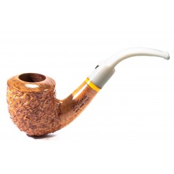 Pipe Luigi Viprati Rusticated Natural Bent