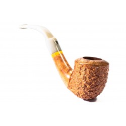 Pipe Luigi Viprati Rusticated Natural Bent
