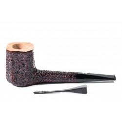 Briar Pipe Radice Rind G Rusticated Square Panel