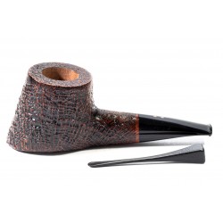 Pipa in Radica Radice Silk Cut Sabbiata Pot