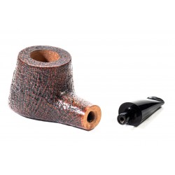 Pipa in Radica Radice Silk Cut Sabbiata Pot