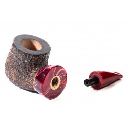 Pipa Armellini Botero Rusticata Chubby Bent Pot