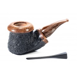 Pipe Armellini Botero Rusticated Chubby Bent Pot