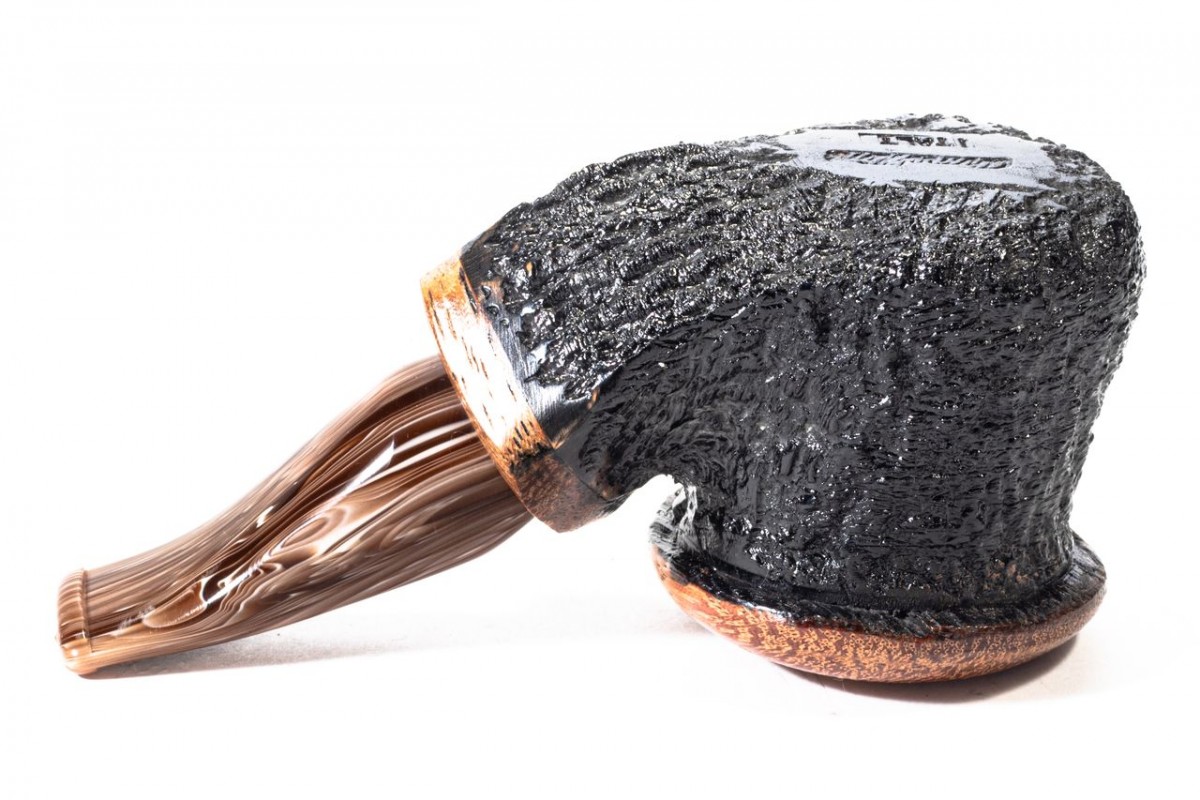 Pipa Armellini Botero Rusticata Chubby Bent Pot Pipa Armellini Botero Rusticata Chubby Bent Pot