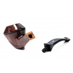Briar Pipe Ser Jacopo Smooth L1 Quarter Bent Bulldog