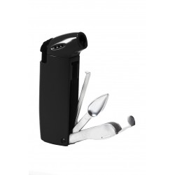 Accendino per Pipa Brebbia Bowl Flame Nero