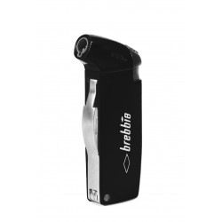 Accendino per Pipa Brebbia Bowl Flame Nero