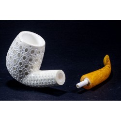 Meerschaum Pipe Lubinski B 237 Bent
