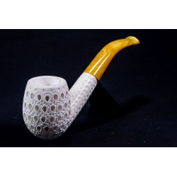 Pipa in Schiuma di Mare Lubinski Bent Billiard