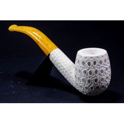 Pipa in Schiuma di Mare Lubinski Bent Billiard