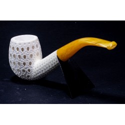 Pipa in Schiuma di Mare Lubinski Bent Billiard