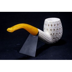 Pipa in Schiuma di Mare Lubinski Bent Billiard
