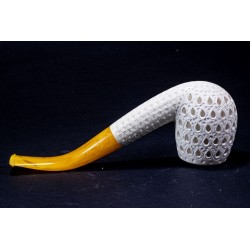 Pipa in Schiuma di Mare Lubinski Bent Billiard