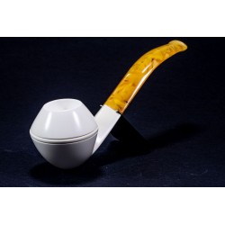 Meerschaum Pipe Lubinski B 216 Bent Bulldog