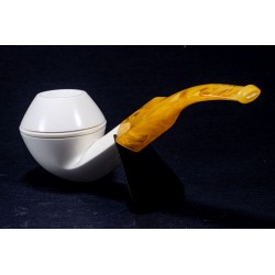 Meerschaum Pipe Lubinski B 216 Bent Bulldog