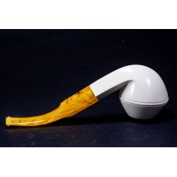 Meerschaum Pipe Lubinski B 216 Bent Bulldog