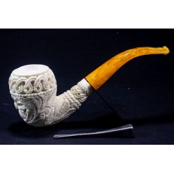 Pipa in Schiuma di Mare Lubinski Bent Bulldog