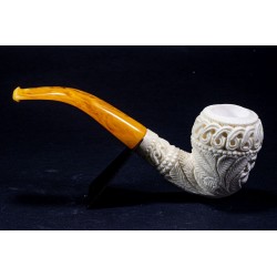 Pipa in Schiuma di Mare Lubinski Bent Bulldog