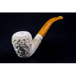Pipa in Schiuma di Mare Lubinski Bent Bulldog