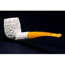 Meerschaum Pipe Lubinski B 204 Bent Billiard
