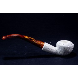 Pipa in Schiuma di Mare Brebbia Bent Rhodesian