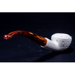 Pipa in Schiuma di Mare Brebbia Bent Rhodesian