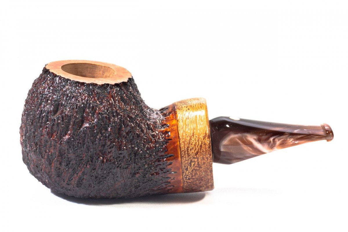 Pipe Armellini Botero Rusticated Chubby Apple Pipe Armellini Botero Rusticated Chubby Apple