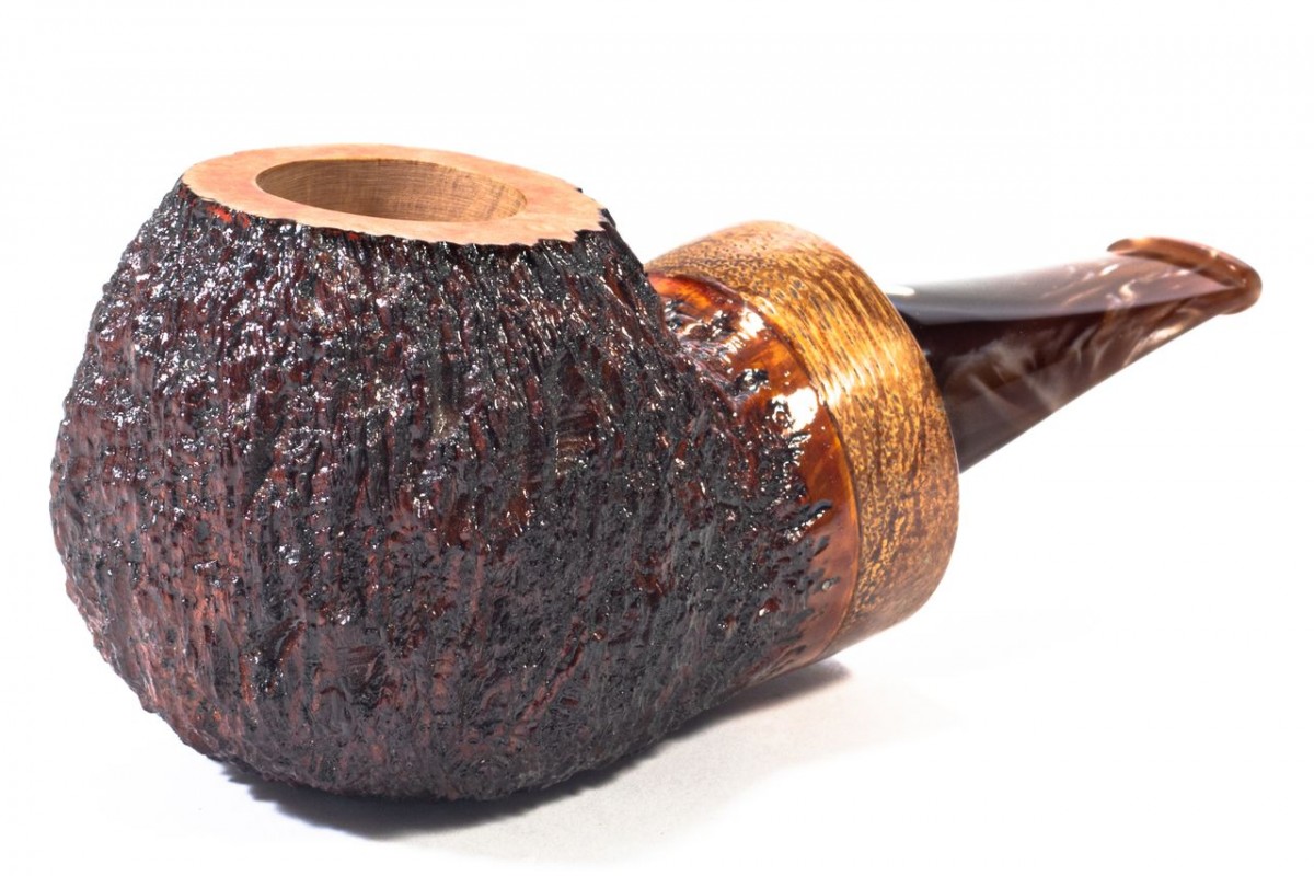 Pipe Armellini Botero Rusticated Chubby Apple Pipe Armellini Botero Rusticated Chubby Apple