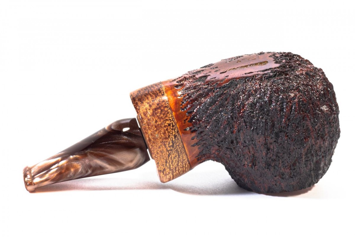 Pipe Armellini Botero Rusticated Chubby Apple Pipe Armellini Botero Rusticated Chubby Apple