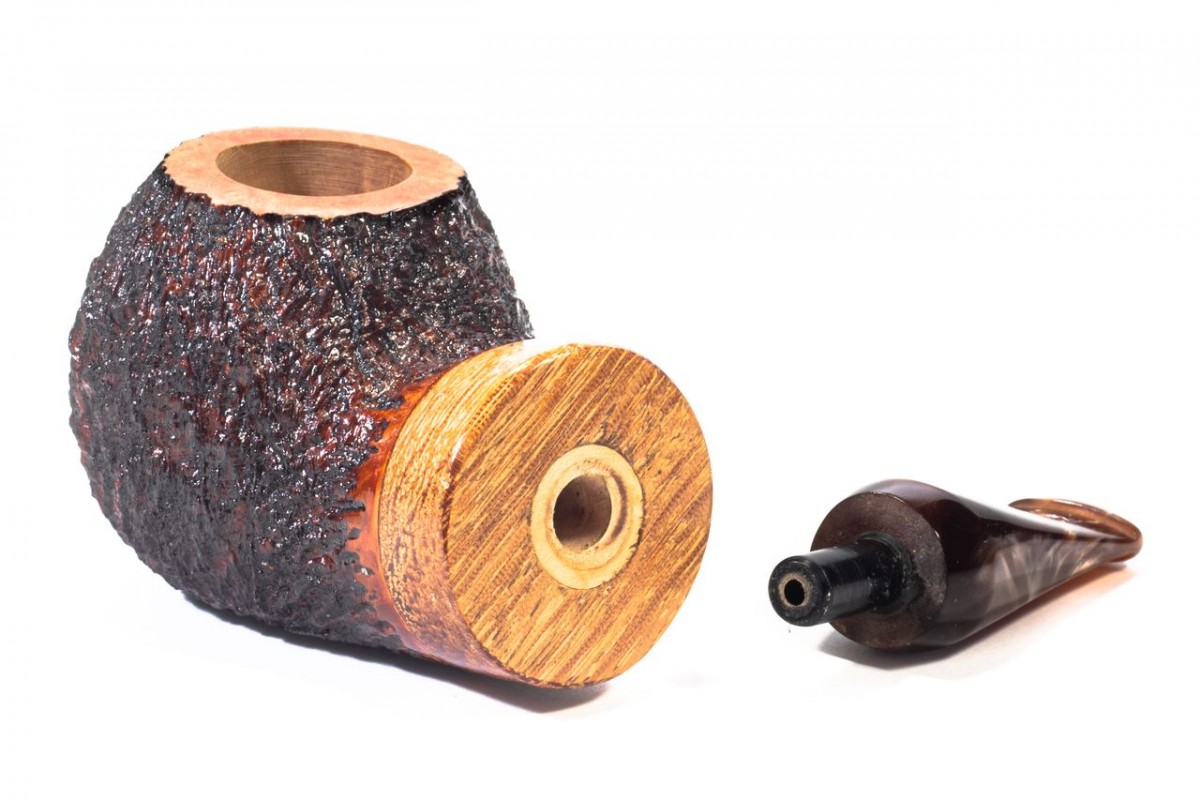 Pipe Armellini Botero Rusticated Chubby Apple Pipe Armellini Botero Rusticated Chubby Apple