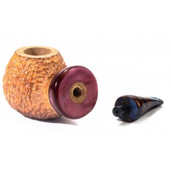 Pipe Armellini Botero Rusticated Bent Apple