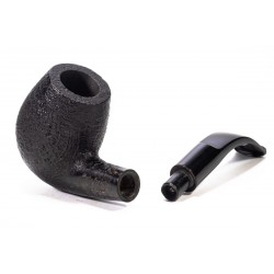 Pipe Mastro Geppetto Eximia Sandblasted Bent Billiard