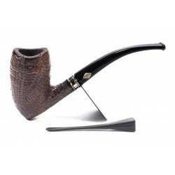 Pipe Brebbia Vintage Sandb. Mod. 56 Bent Chimney