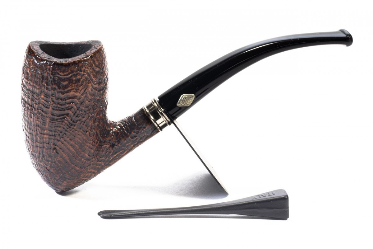 Pipe Brebbia Vintage Sandb. Mod. 56 Bent Chimney Pipe Brebbia Vintage Sandb. Mod. 56 Bent Chimney