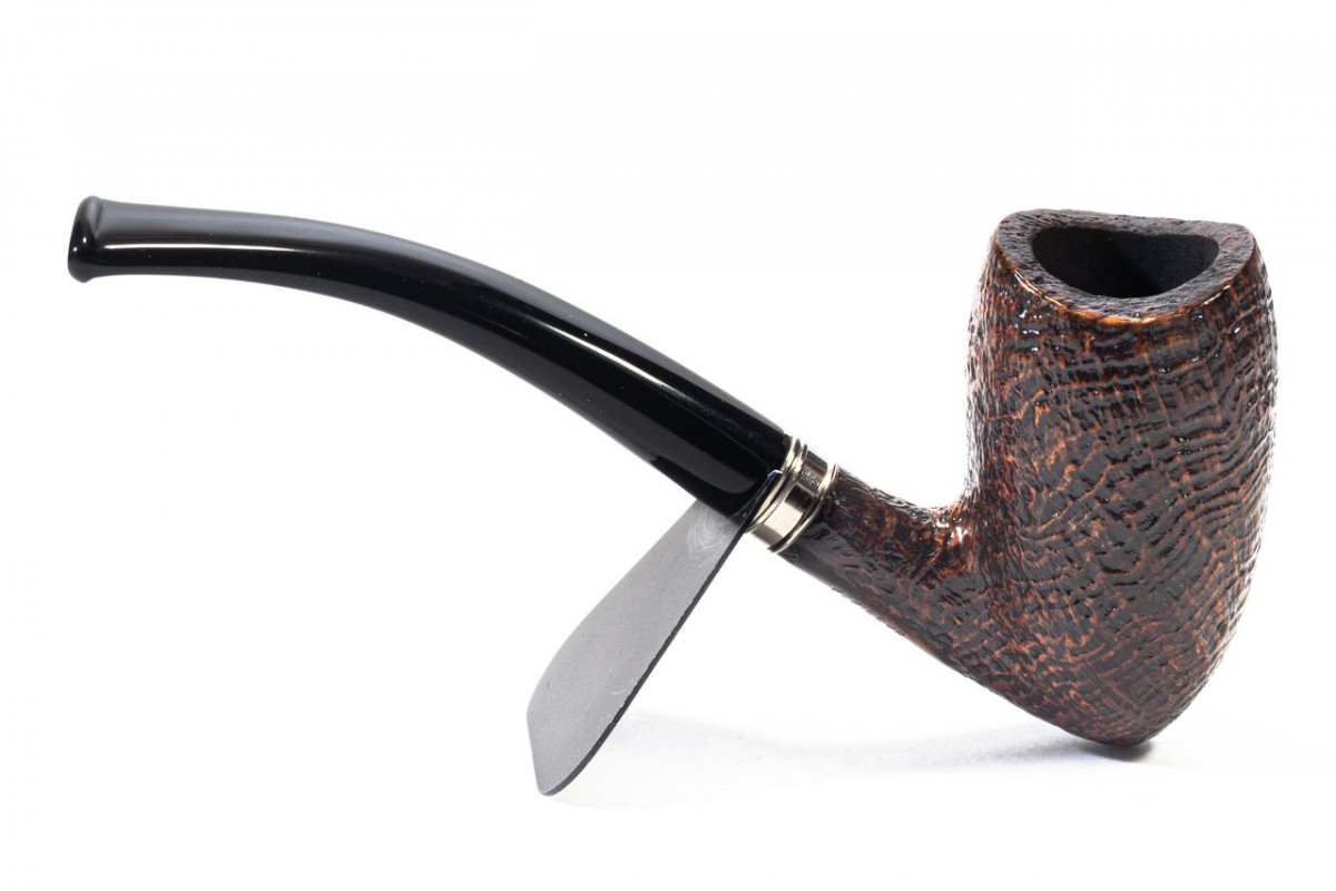 Pipe Brebbia Vintage Sandb. Mod. 56 Bent Chimney Pipe Brebbia Vintage Sandb. Mod. 56 Bent Chimney