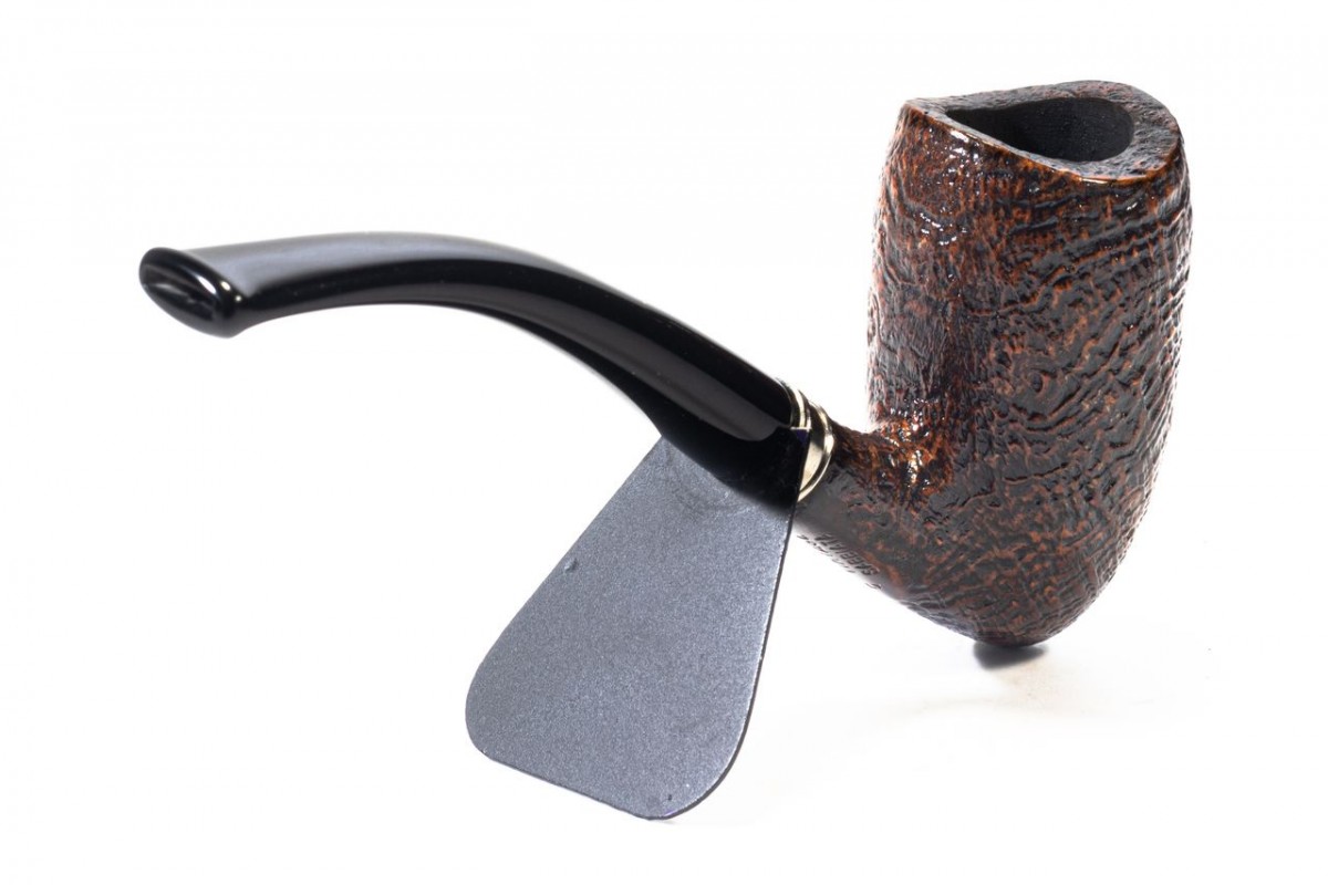 Pipe Brebbia Vintage Sandb. Mod. 56 Bent Chimney Pipe Brebbia Vintage Sandb. Mod. 56 Bent Chimney
