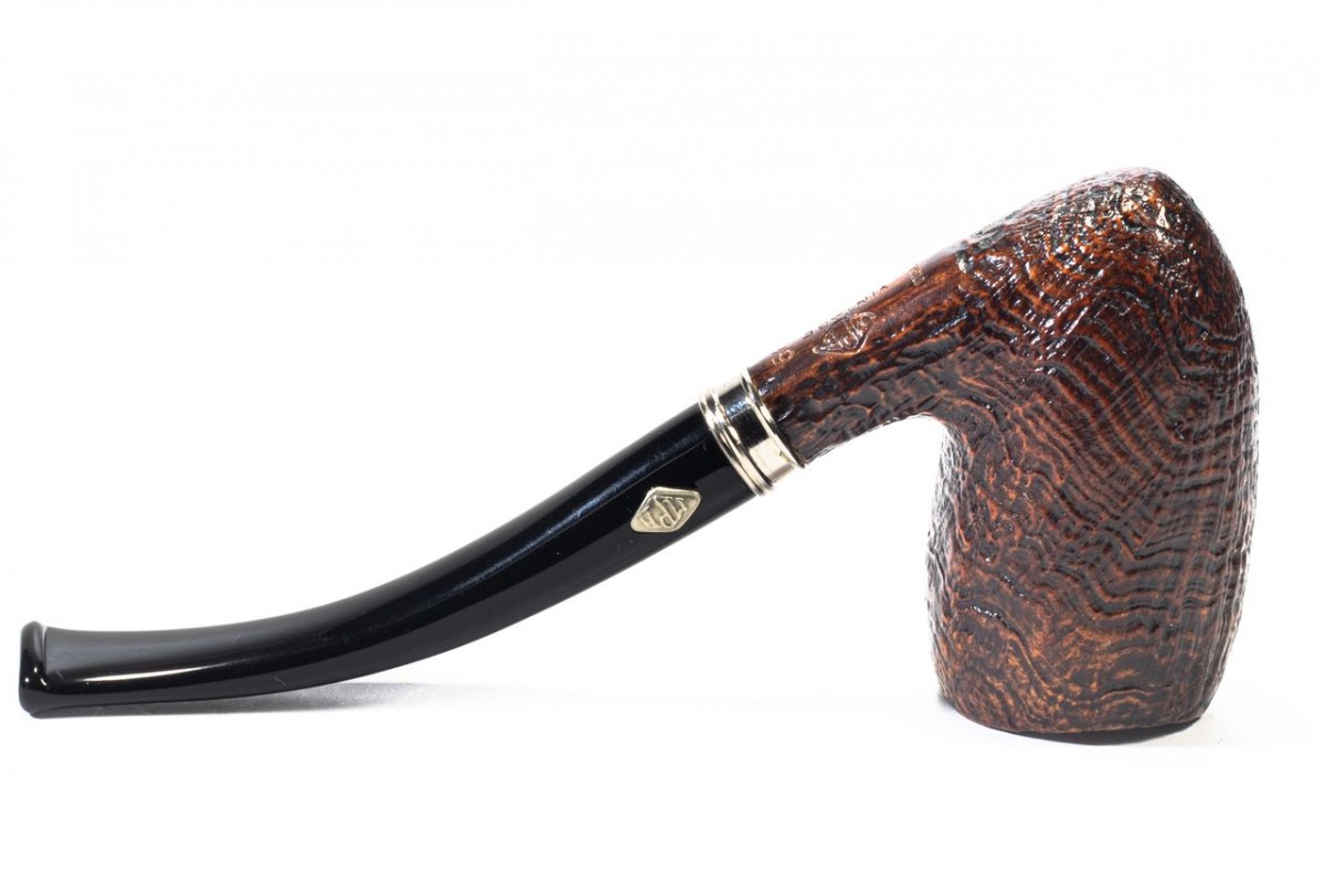 Pipe Brebbia Vintage Sandb. Mod. 56 Bent Chimney Pipe Brebbia Vintage Sandb. Mod. 56 Bent Chimney