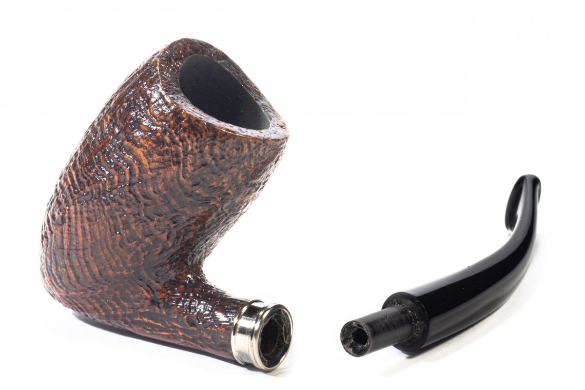 Pipe Brebbia Vintage Sandb. Mod. 56 Bent Chimney Pipe Brebbia Vintage Sandb. Mod. 56 Bent Chimney