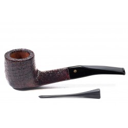 Pipe Savinelli Punto Oro Gold Sandblasted Bent Pot
