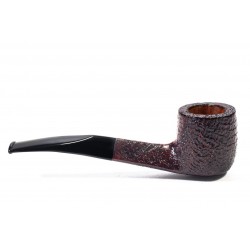Pipe Savinelli Punto Oro Gold Sandblasted Bent Pot