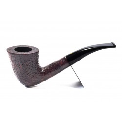 Pipe Savinelli Punto Oro Gold Sandblasted Bent Dublin