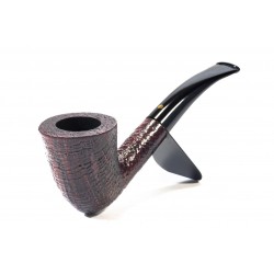 Pipe Savinelli Punto Oro Gold Sandblasted Bent Dublin